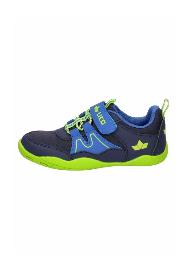 Ботинок для босоногой ходьбы matura vs walking trainers Lico, тёмно-синий лимон