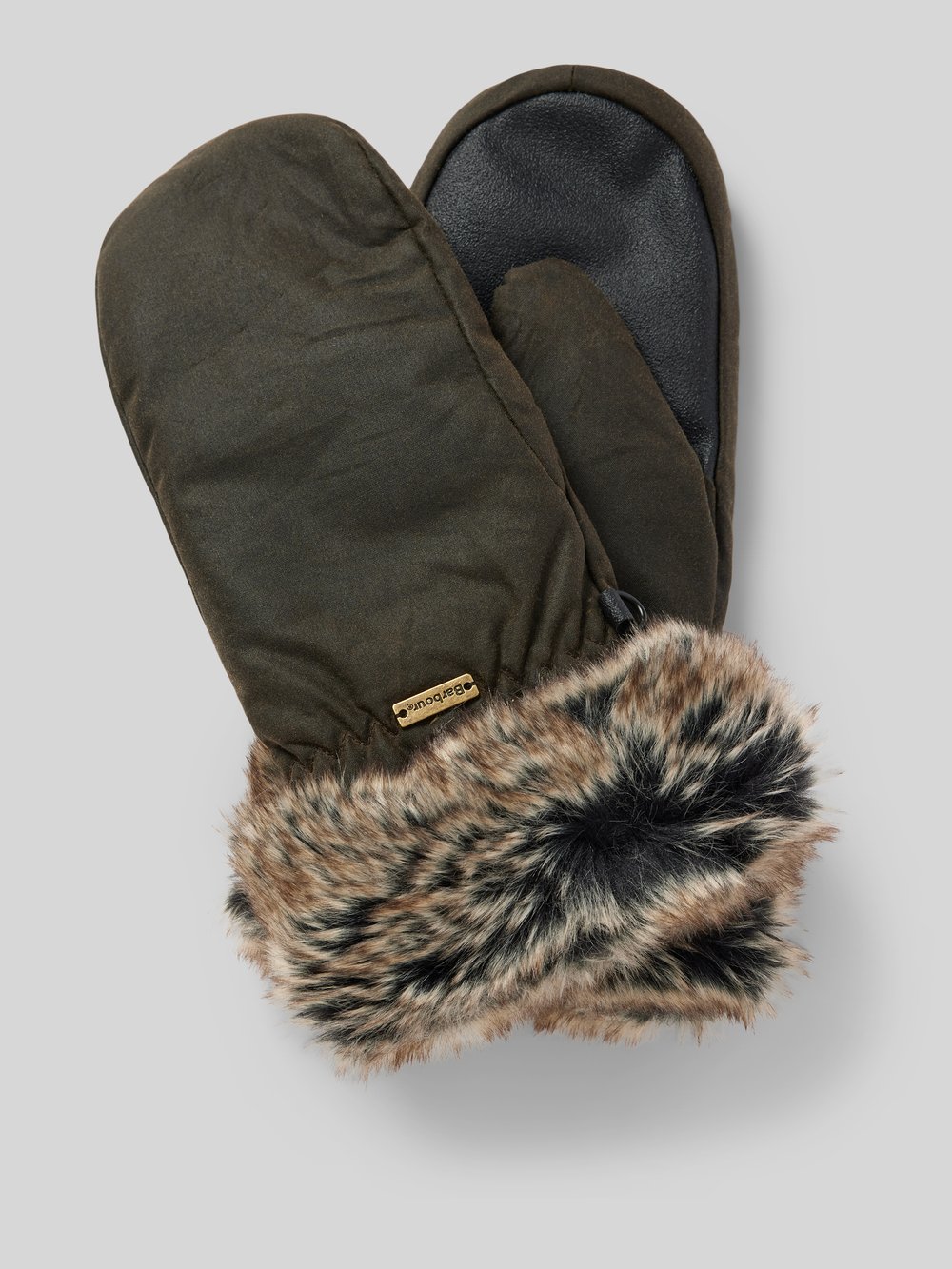 

Перчатки с этикеткой, модель «TRIM» Barbour, оливковый