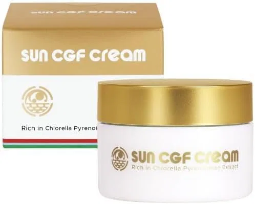 Крем для лица Sun Chlorella — Дневной с хлореллой C.G.F., по , без отдушки, 45 г — фото 4