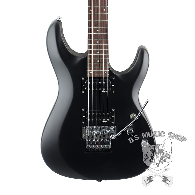 

Электрогитара Schecter C-6 FR Deluxe in Satin Black
