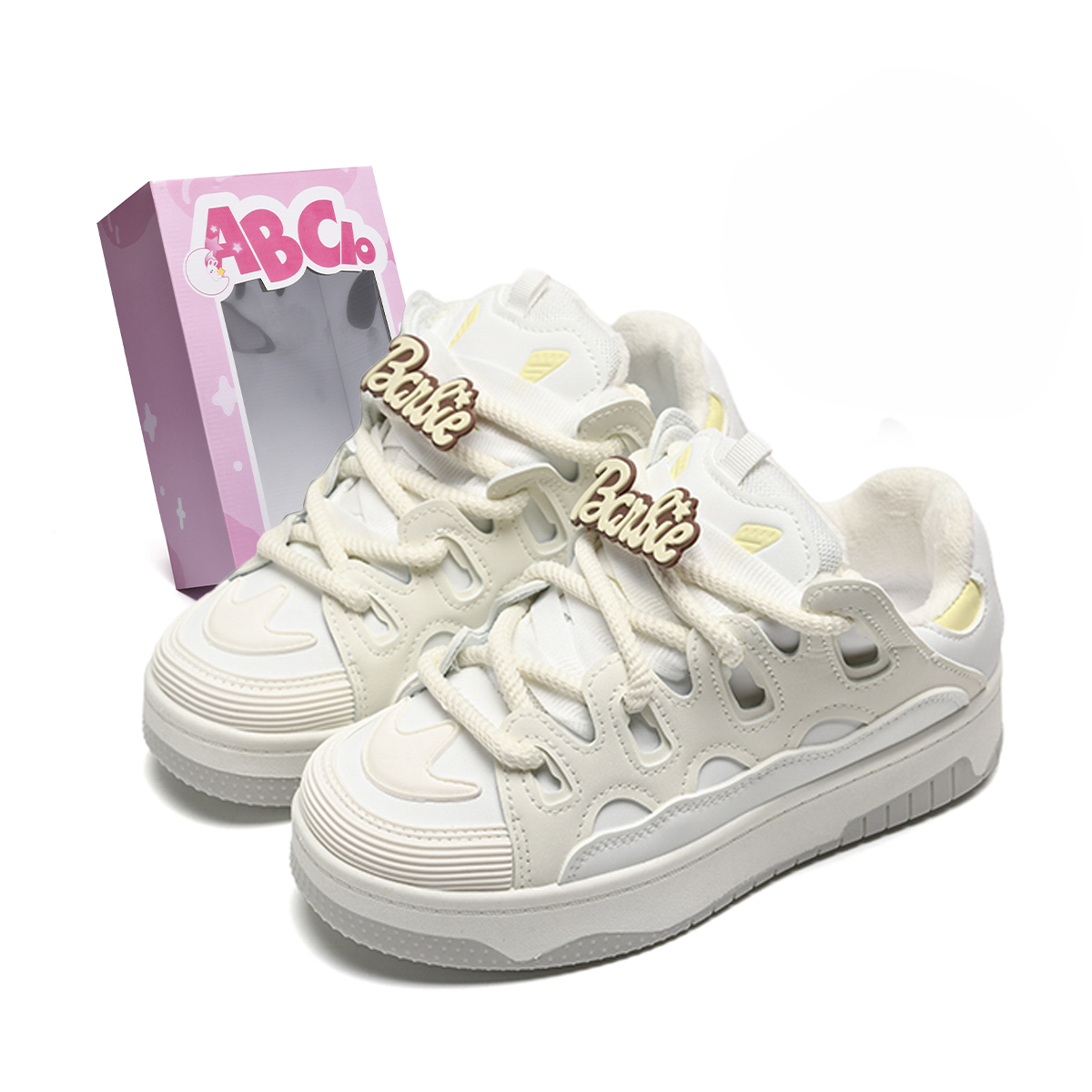 

Кроссовки для скейтбординга Low top Unisex Box ABCIO, белый fleece-lined (includes accessories)