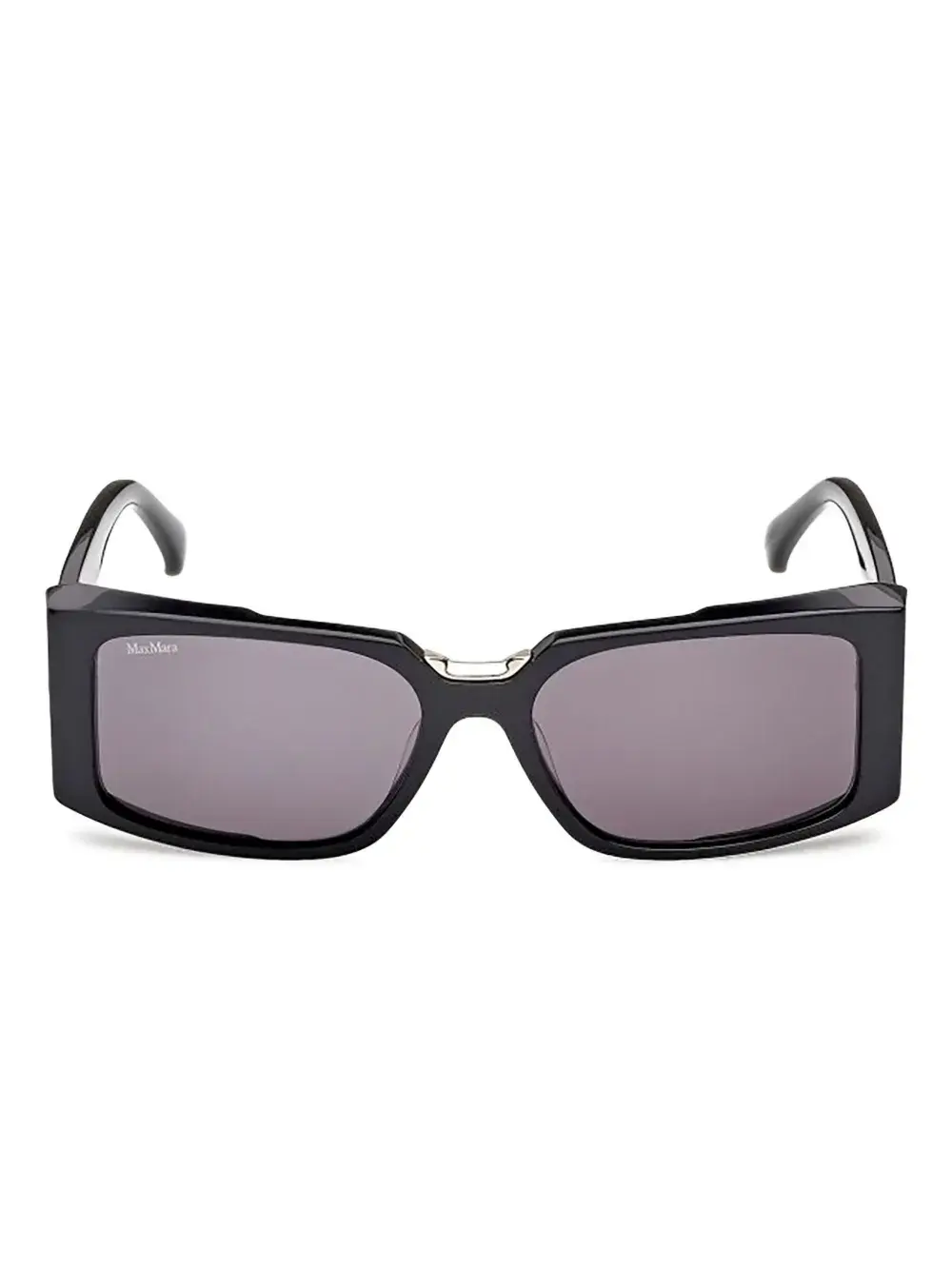 

Солнцезащитные очки в прямоугольной оправе Max Mara, черный