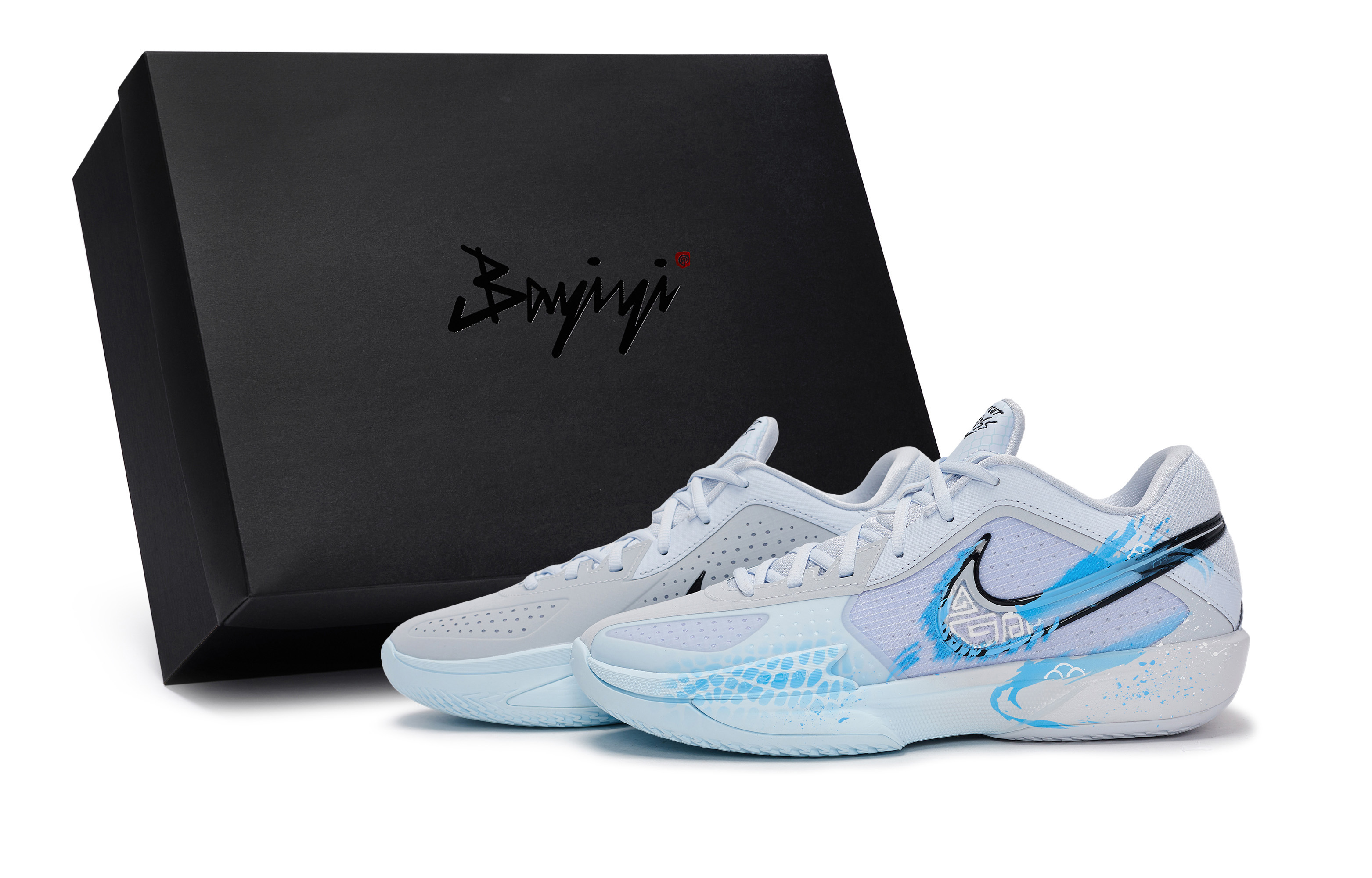 

Nike Баскетбольные кроссовки GT CUT CROSS с низким верхом, противоскользящие, износостойкие, синие, мужские