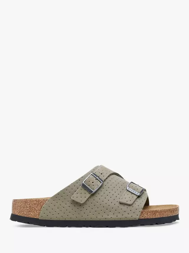 

Сандалии Birkenstock Zurich Dotted Suede, серый