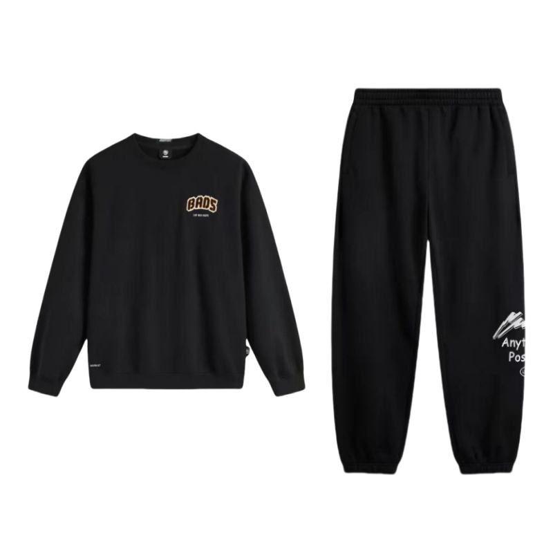 

LINING Повседневный спортивный костюм мужской черный