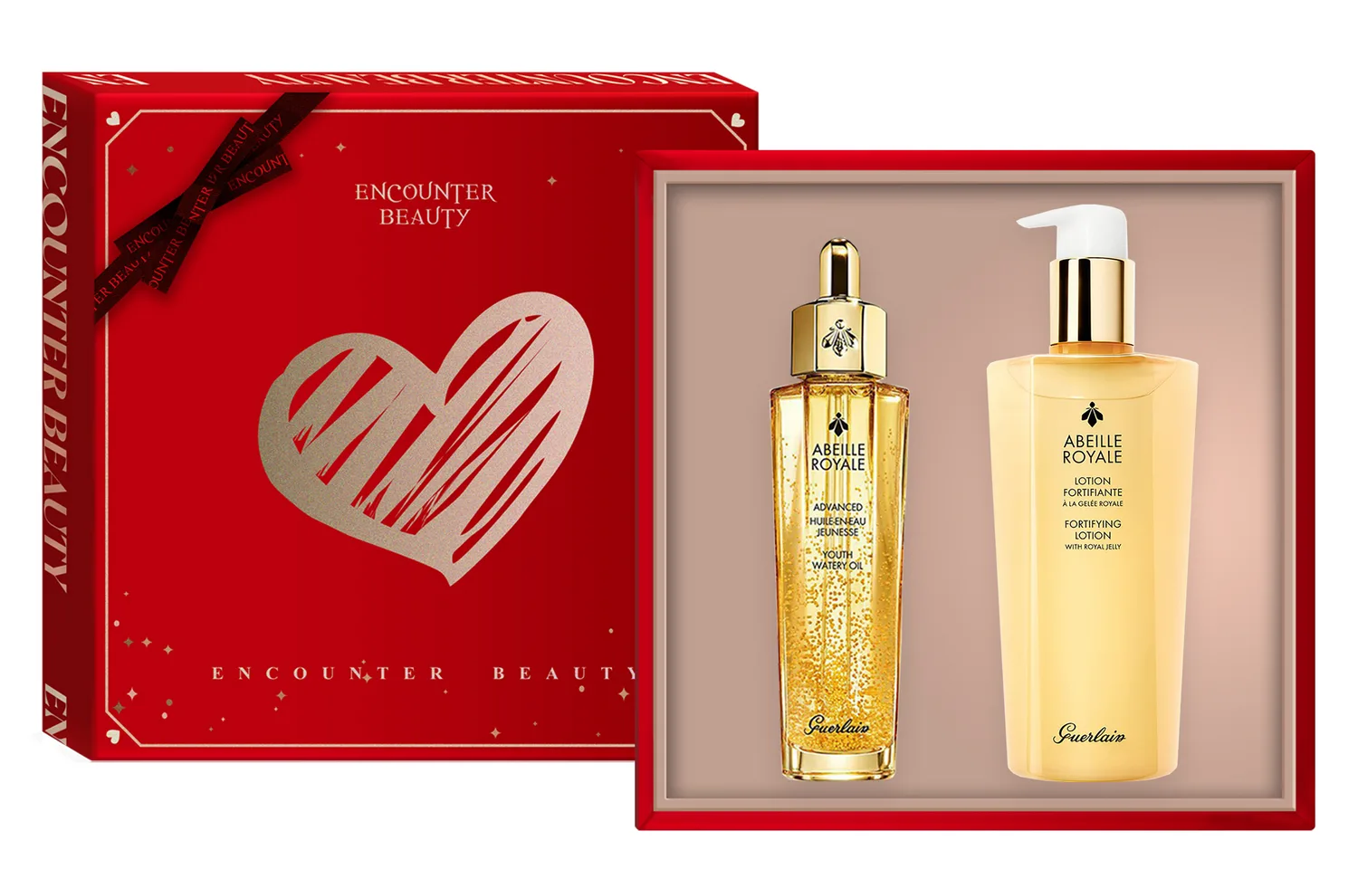 GUERLAIN Набор для ухода за кожей Original Bee Essence Lotion, восстанавливающий комплект из двух предметов, подарок на день рождения для мамы, 3 Original Honey 30ml+Honey Essence Water 300ml