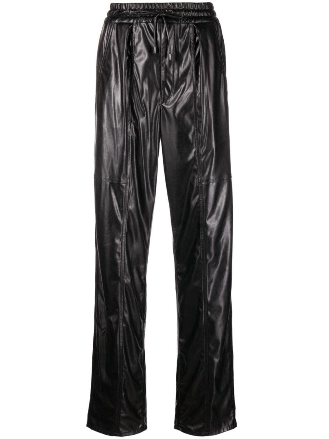 

Marant Étoile прямые брюки с эластичным поясом, черный