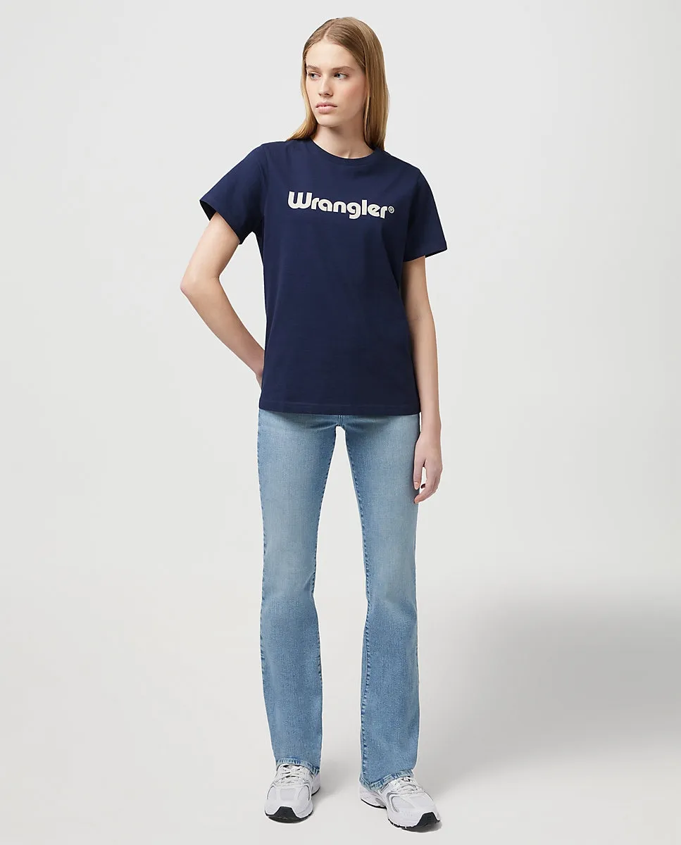 

Женские джинсы прямого кроя со средней посадкой Wrangler, синий