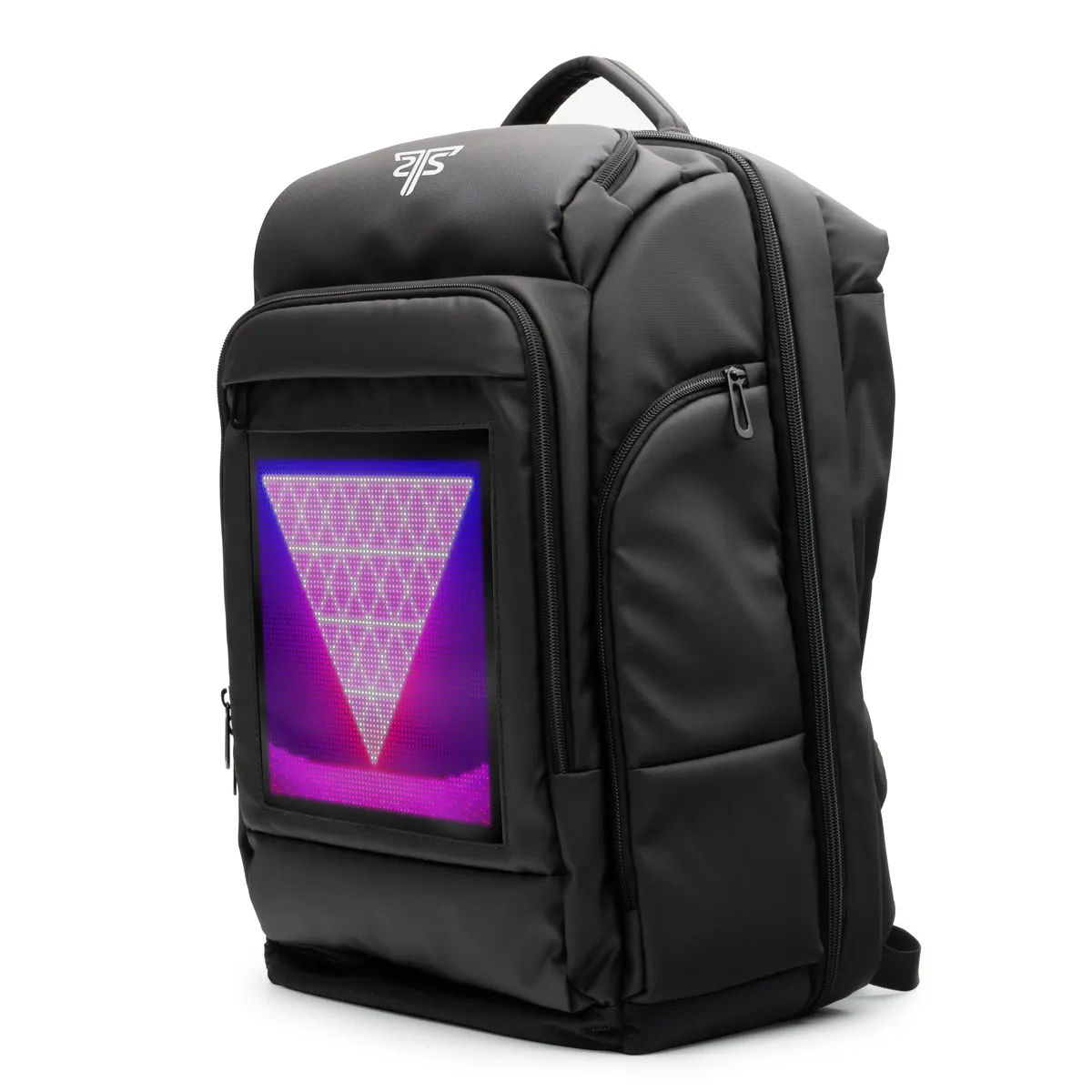 

[T] Рюкзак для игрового ноутбука Hyrican "Striker Game Bag CAMPER NOZ01496", дисплей RBG-LED, управляемый через приложение, с мягкой подкладкой, водоотталкивающий, с термоотсеком, для ноутбуков до 17,3 дюймов и планшетов до 12 дюймов, потайное о...