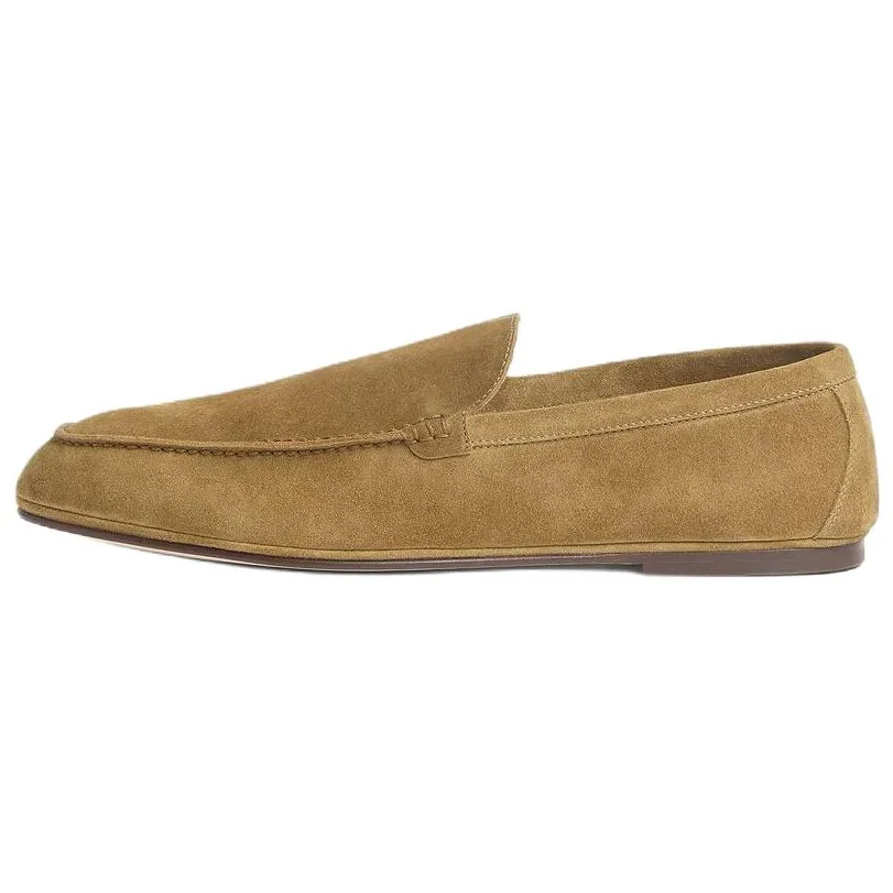 Loro Piana Летние кожаные туфли Anton Walk Casual для мужчин, коричневые