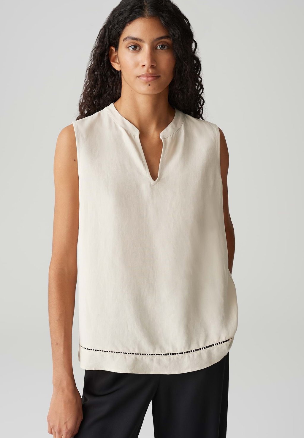 

Топ REGULAR FIT LACE - Blouse OPUS, кремовый