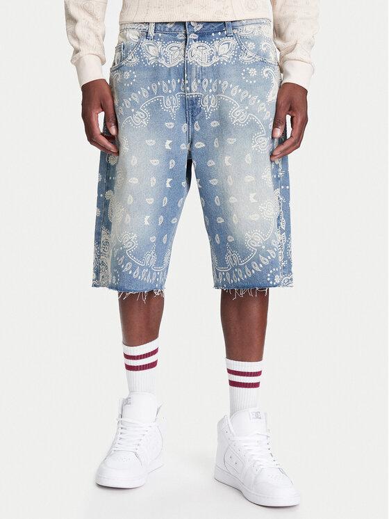 

Джинсовые шорты обычного кроя Paisley PD00005502 Karl Kani, синий