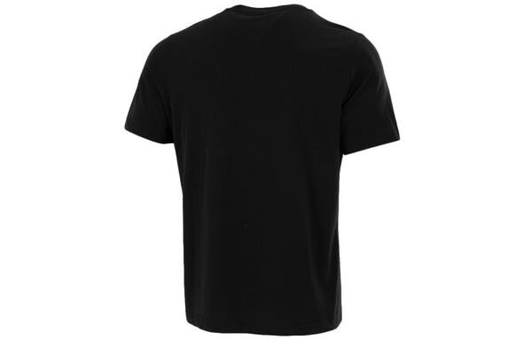 Футболка m camo t камуфляжная печать логотипа спортивная с коротким рукавом Adidas, черный — фото 2
