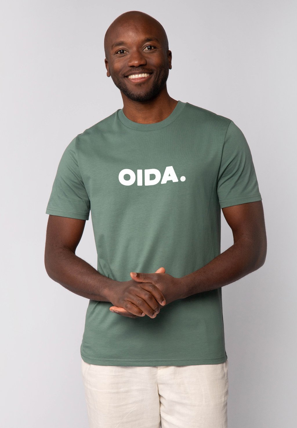 

Футболка с принтом OIDA watapparel, темно-зеленый
