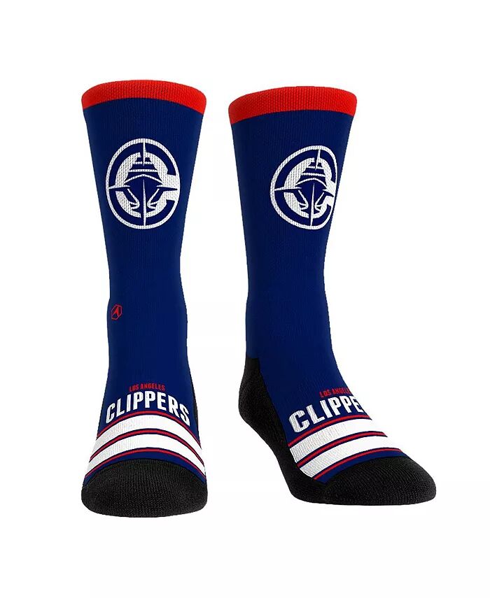 

Мужские и женские носки LA Clippers Gametime Stripe Crew Rock 'Em