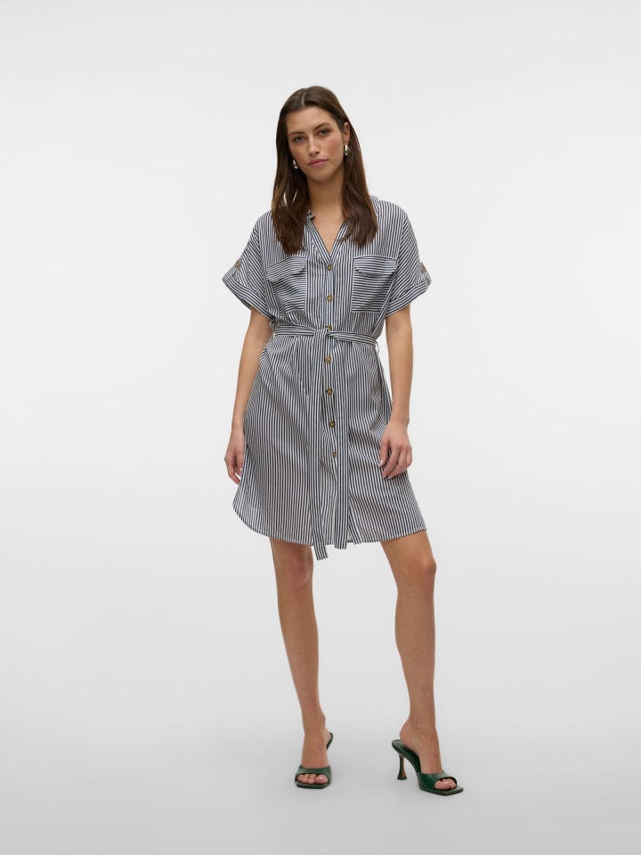 

Платье до колена Vero Moda, цвет schwarz-weiß