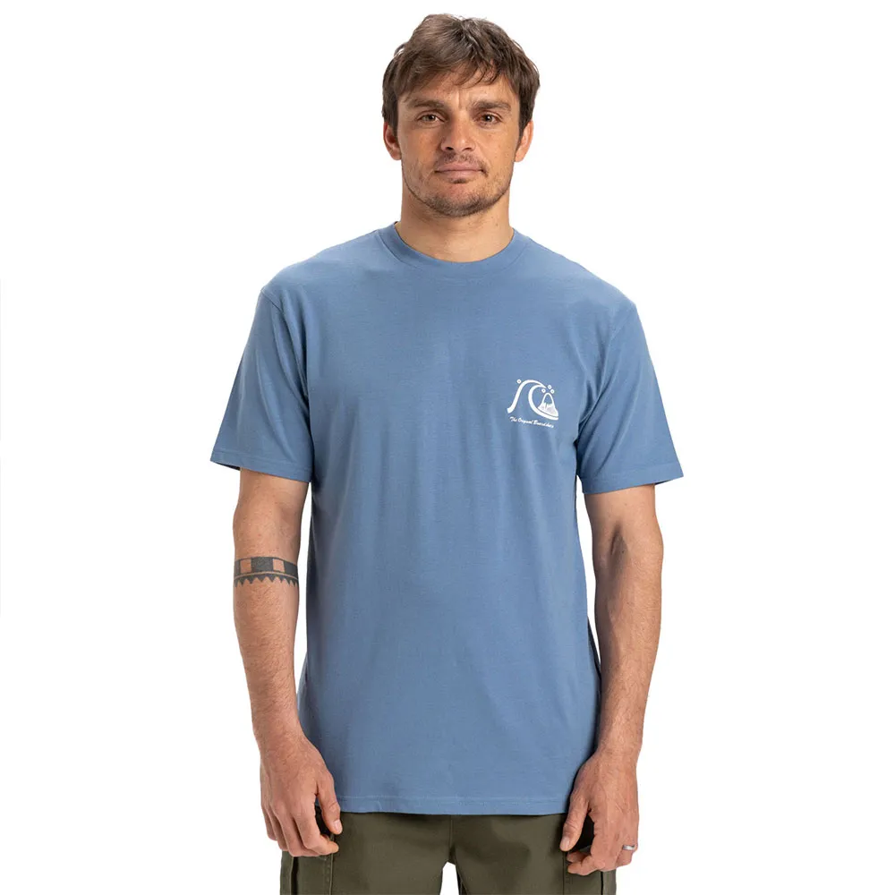 

Футболка с коротким рукавом Quiksilver Evo Original Bs, синий