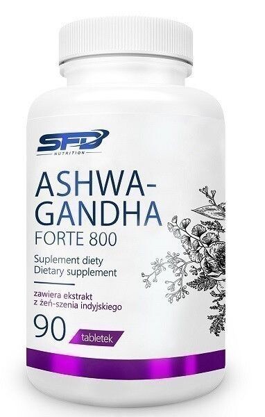 

SFD Ashwagandha Forte 800 препарат для памяти и концентрации, 90 шт.