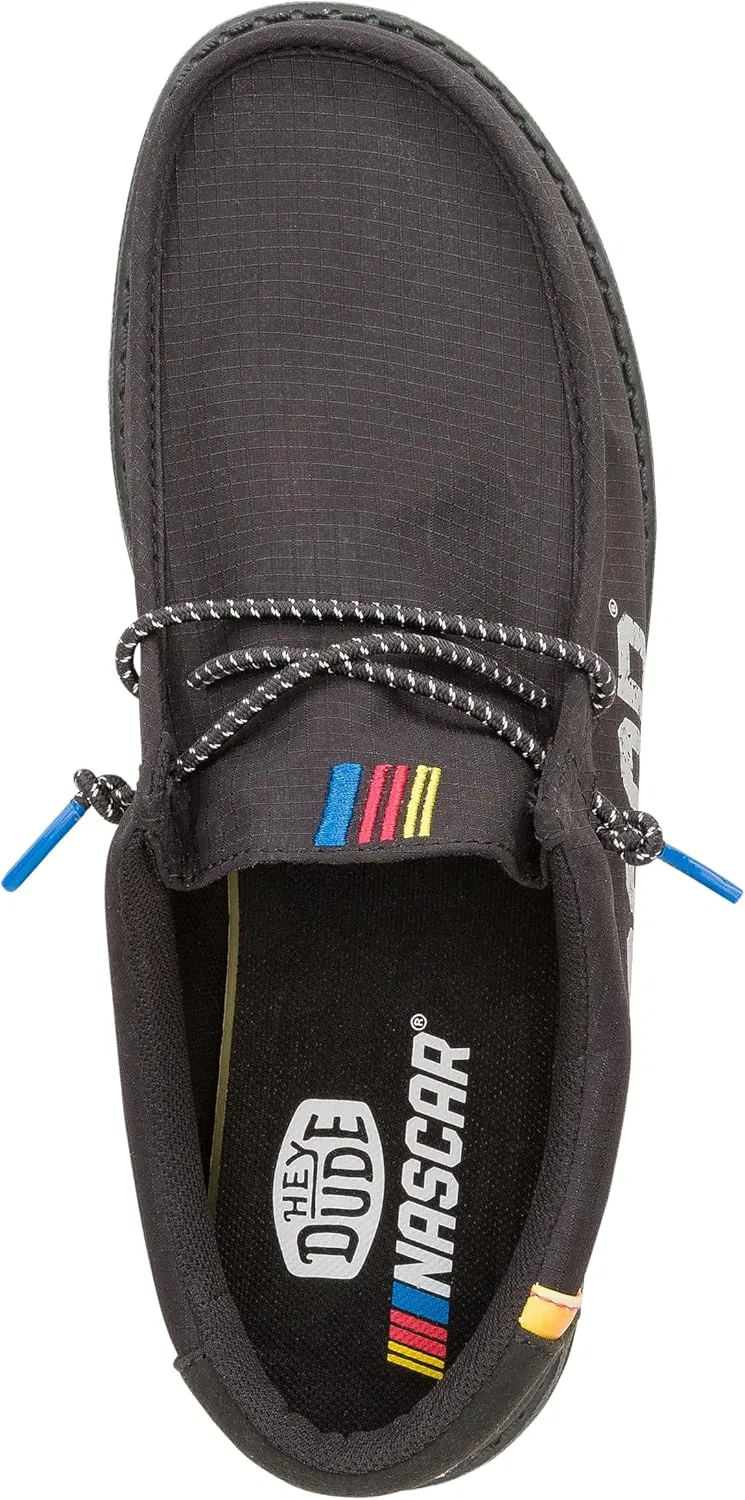 Мужские мокасины на slip-on, HEYDUDE, мульти/черный — фото 2