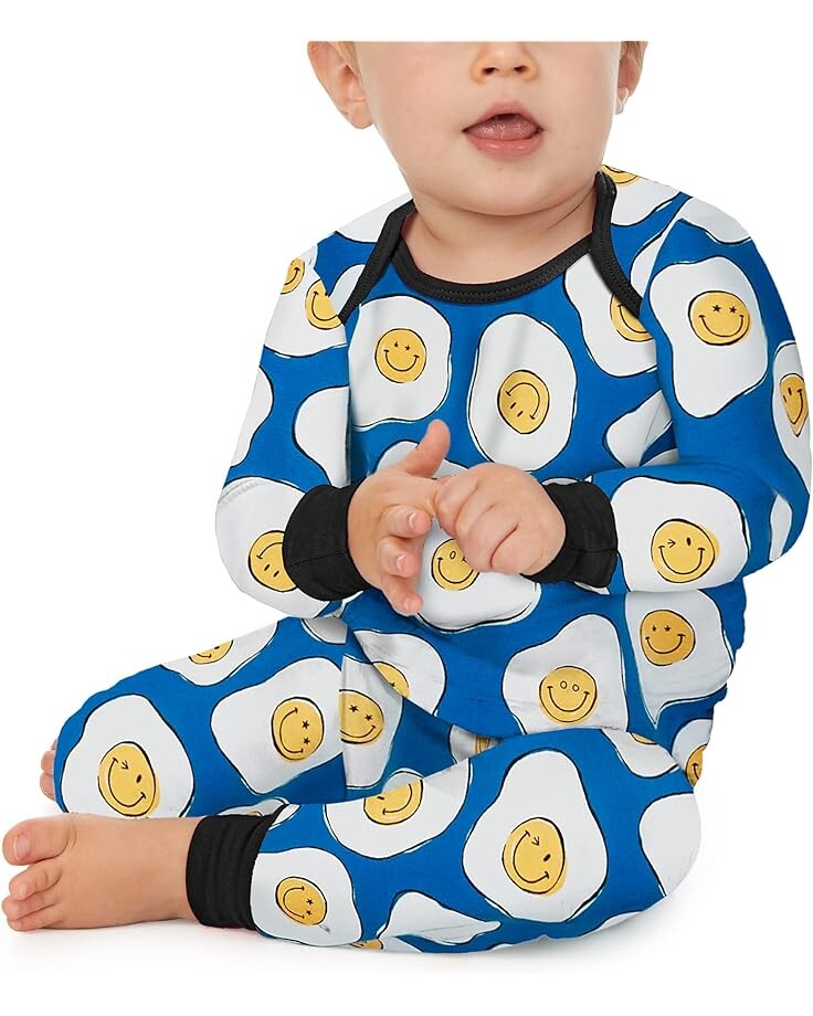 

Пижамный комплект Bedhead PJs Zappos Print Lab: Sunny Side Up PJ Set, цвет Sunny Side Up
