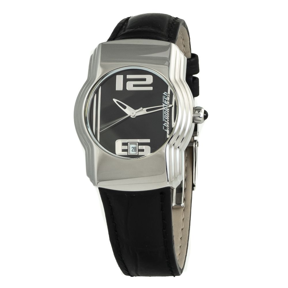 

Женские часы Chronotech Leather, черный