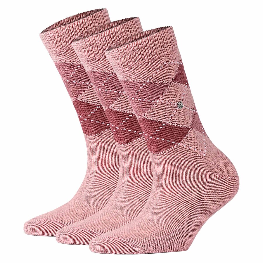 

Носки BURLINGTON Whitby, цвет Rose/Pitaya/Dusky pink