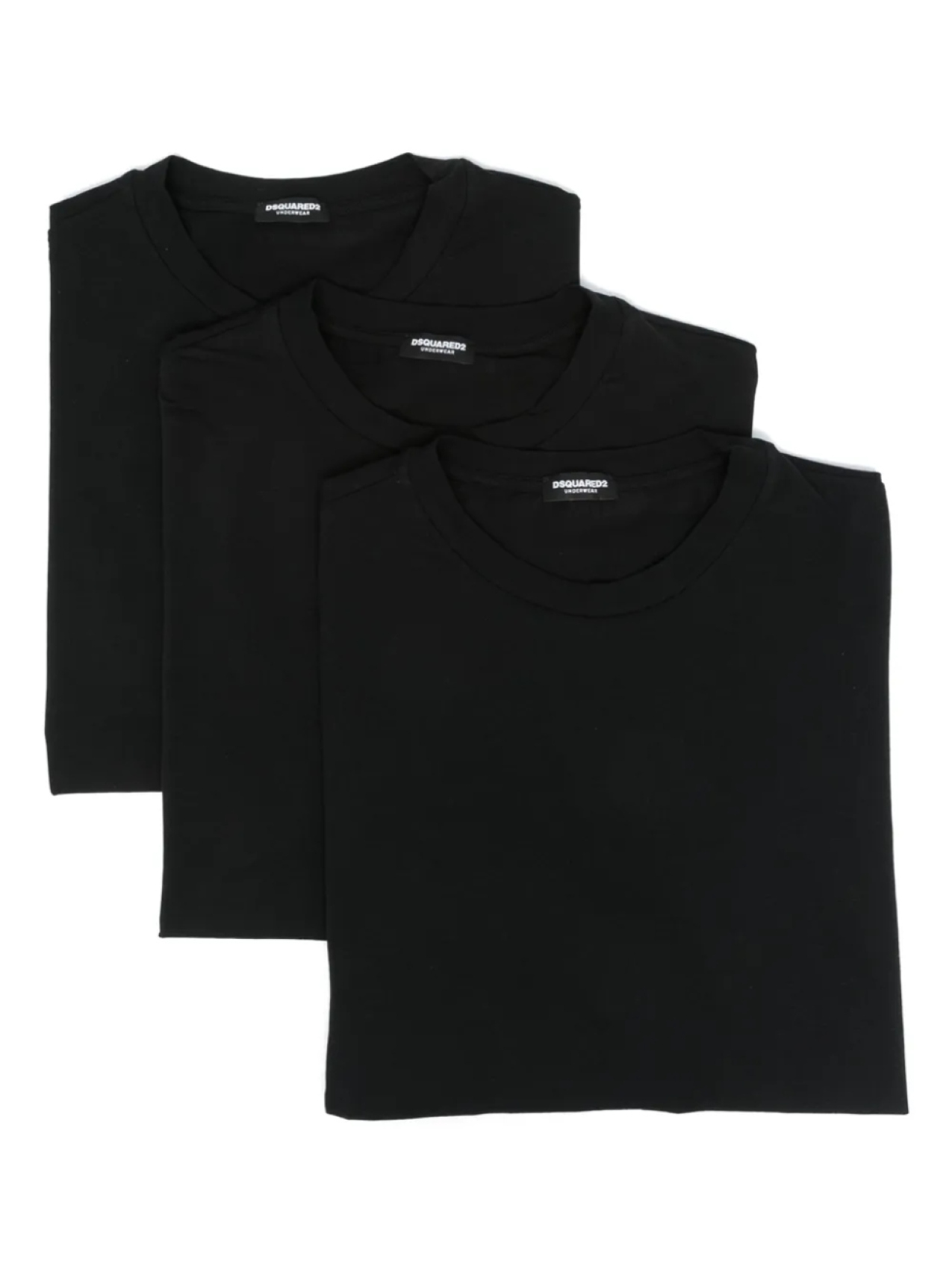

DSQUARED2 комплект из трех футболок, черный