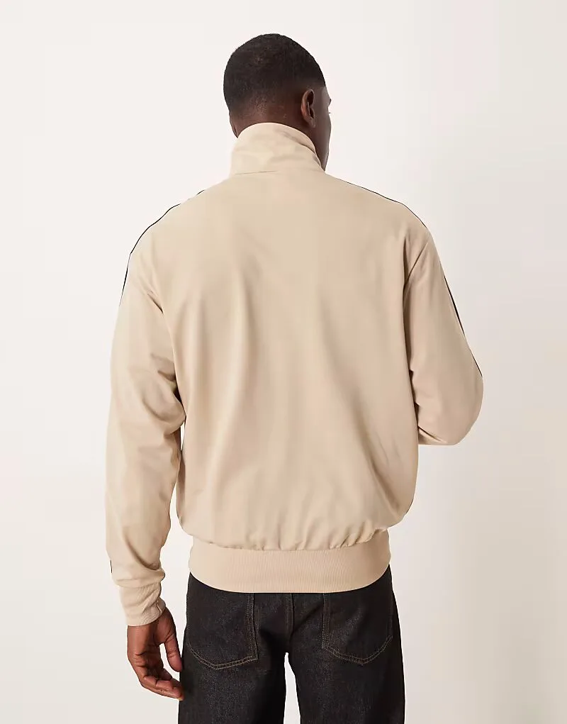 Спортивная куртка Adidas Originals Firebird, цвет «камень» — фото 3