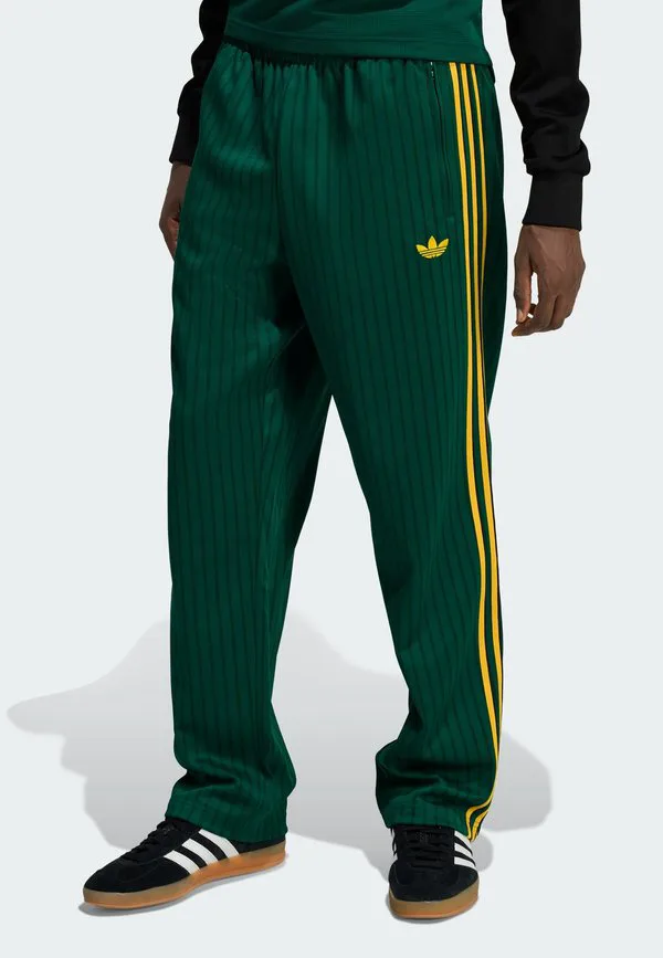 Спортивные штаны firebird в полоску Adidas Originals, Collegiate Green