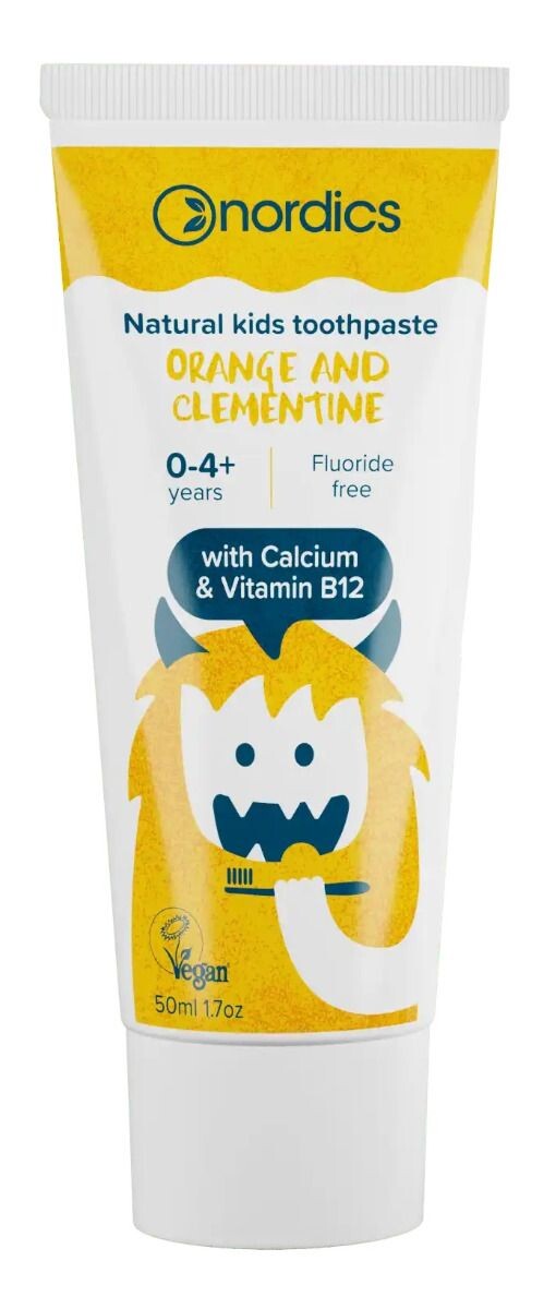 

Nordics Orange and Clementine зубная паста для детей, 50 ml