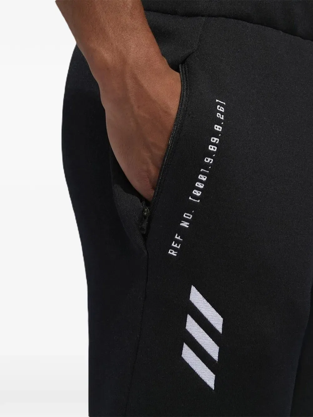 Спортивные штаны для баскетбола Harden 3 Adidas, черный — фото 2
