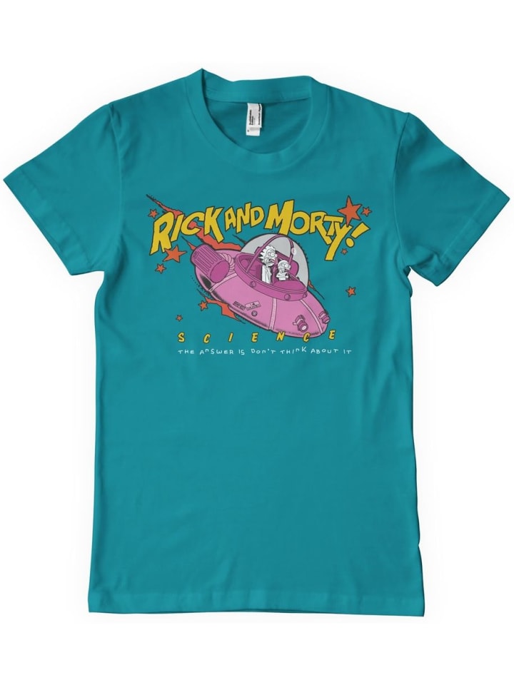 

Футболка Science T-Shirt Rick and Morty, синий
