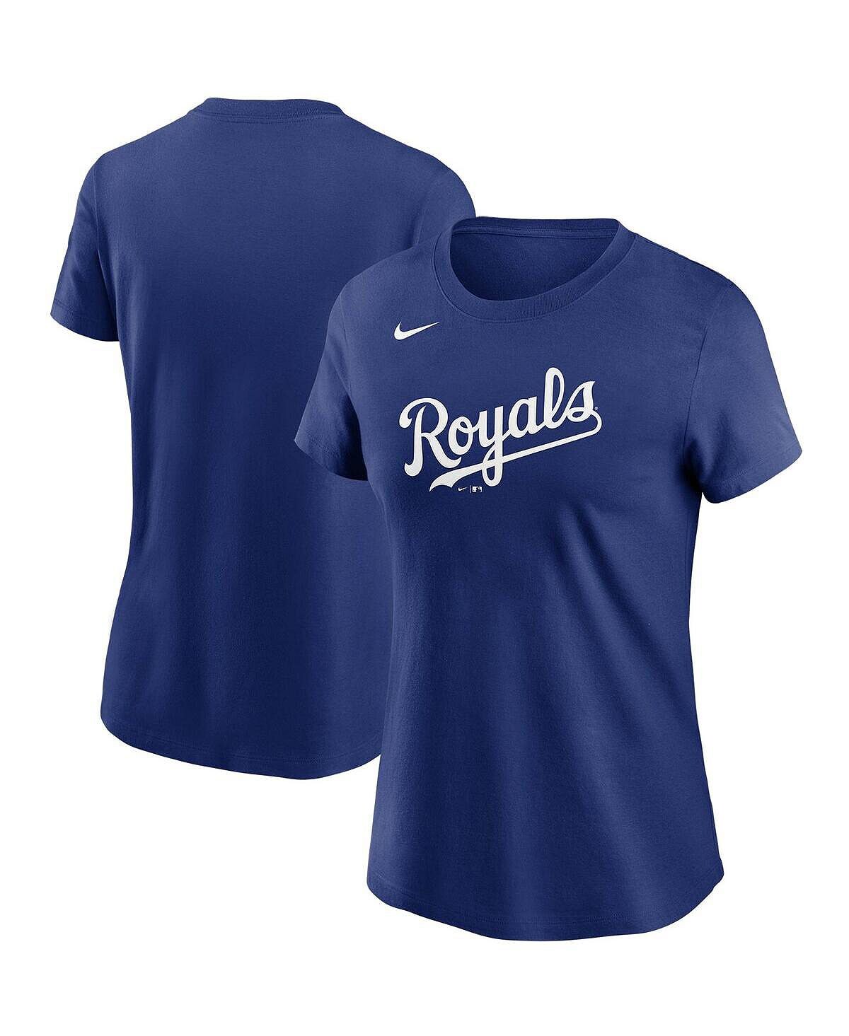 

Женская футболка Royal Kansas City Royals с надписью Nike