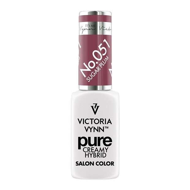 

Гибридный лак для ногтей Victoria Vynn Pure Creamy Hybrid 051 Sugar Plum, 8 мл