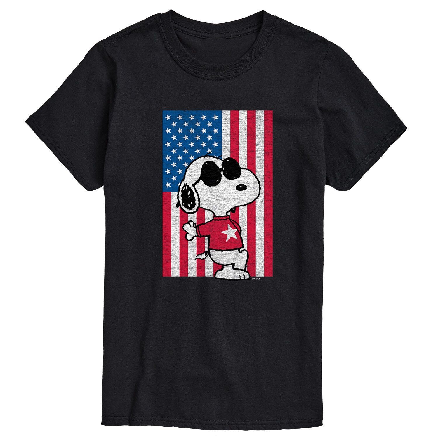 

Мужская футболка с флагом Peanuts Joe Cool Licensed Character