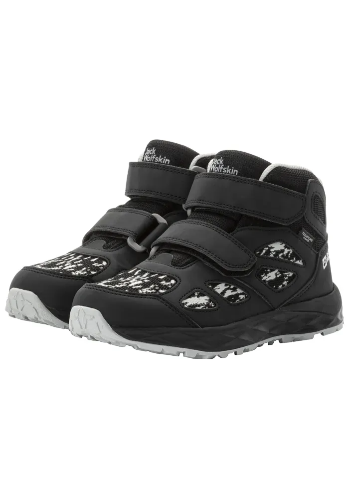 Кроссовки Jack Wolfskin "WOODLAND 2 TEXAPORE MID VC K", цвет Phantom — фото 4