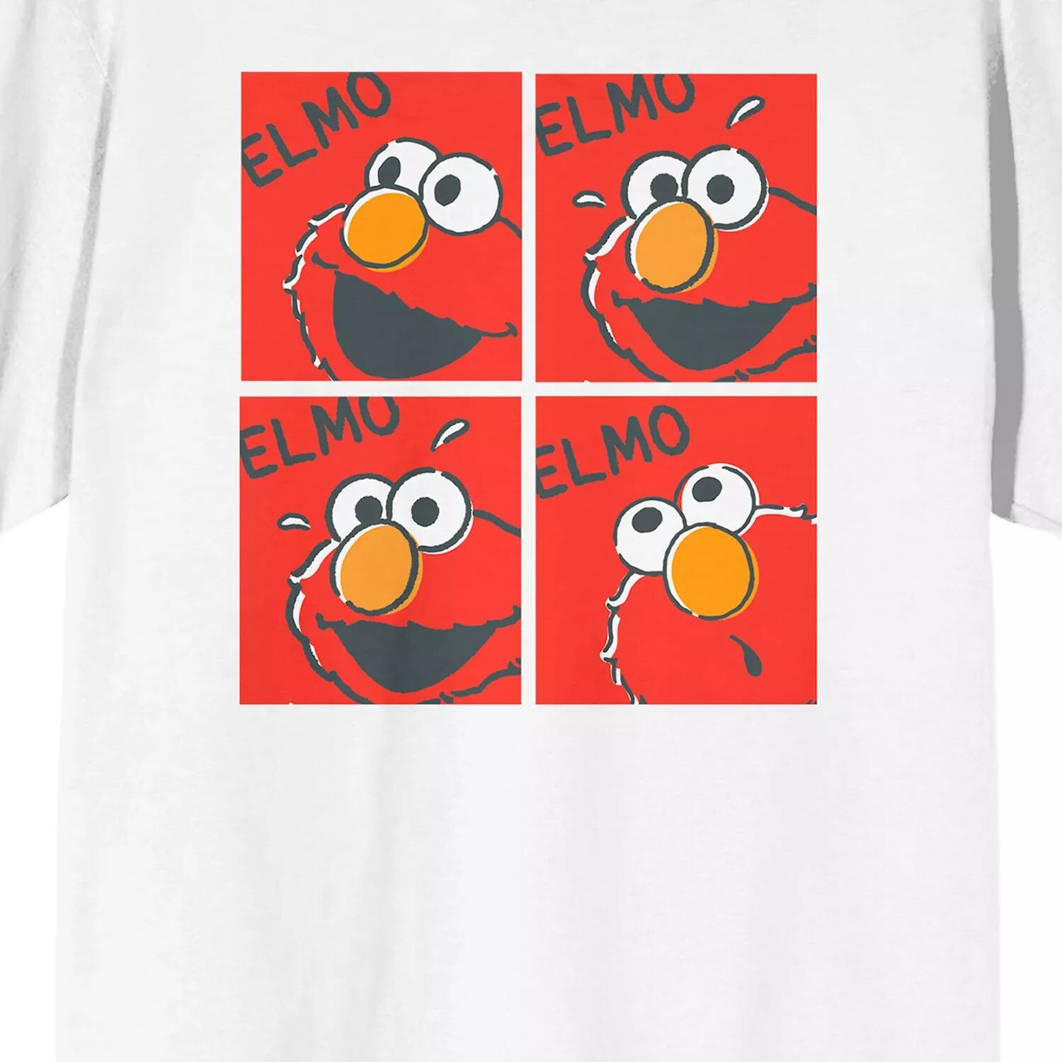

Мужская футболка Elmo On 4 «Улица Сезам» Licensed Character