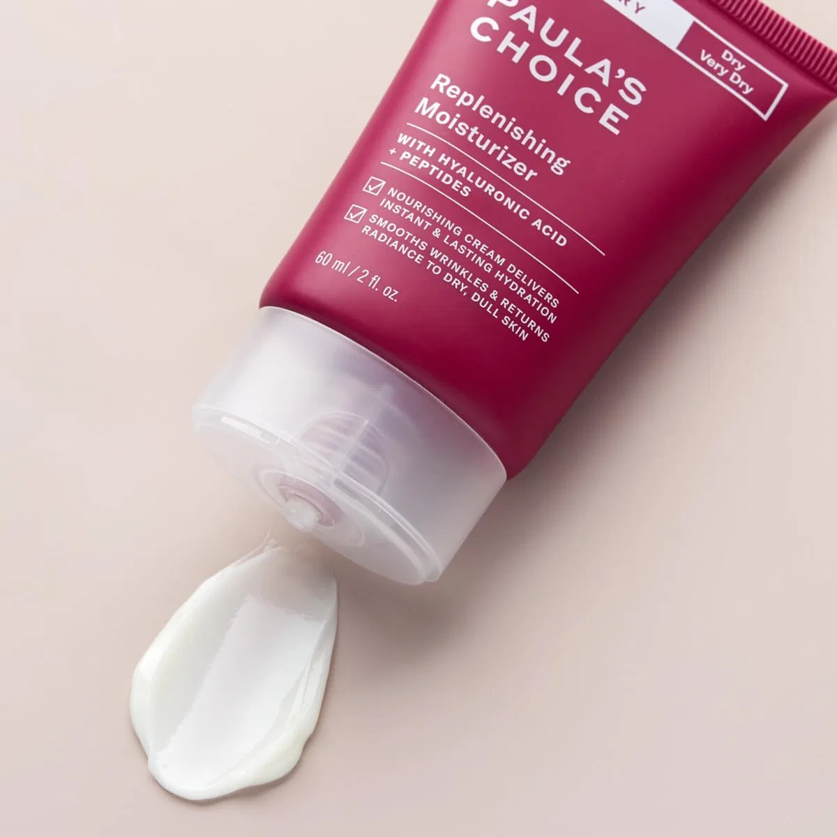 Тоник Paula's Choice — Насыщенный ночной Skin Recovery Moisturising Cream с пептидами и гиалуроновой кислотой, 60 мл — фото 2