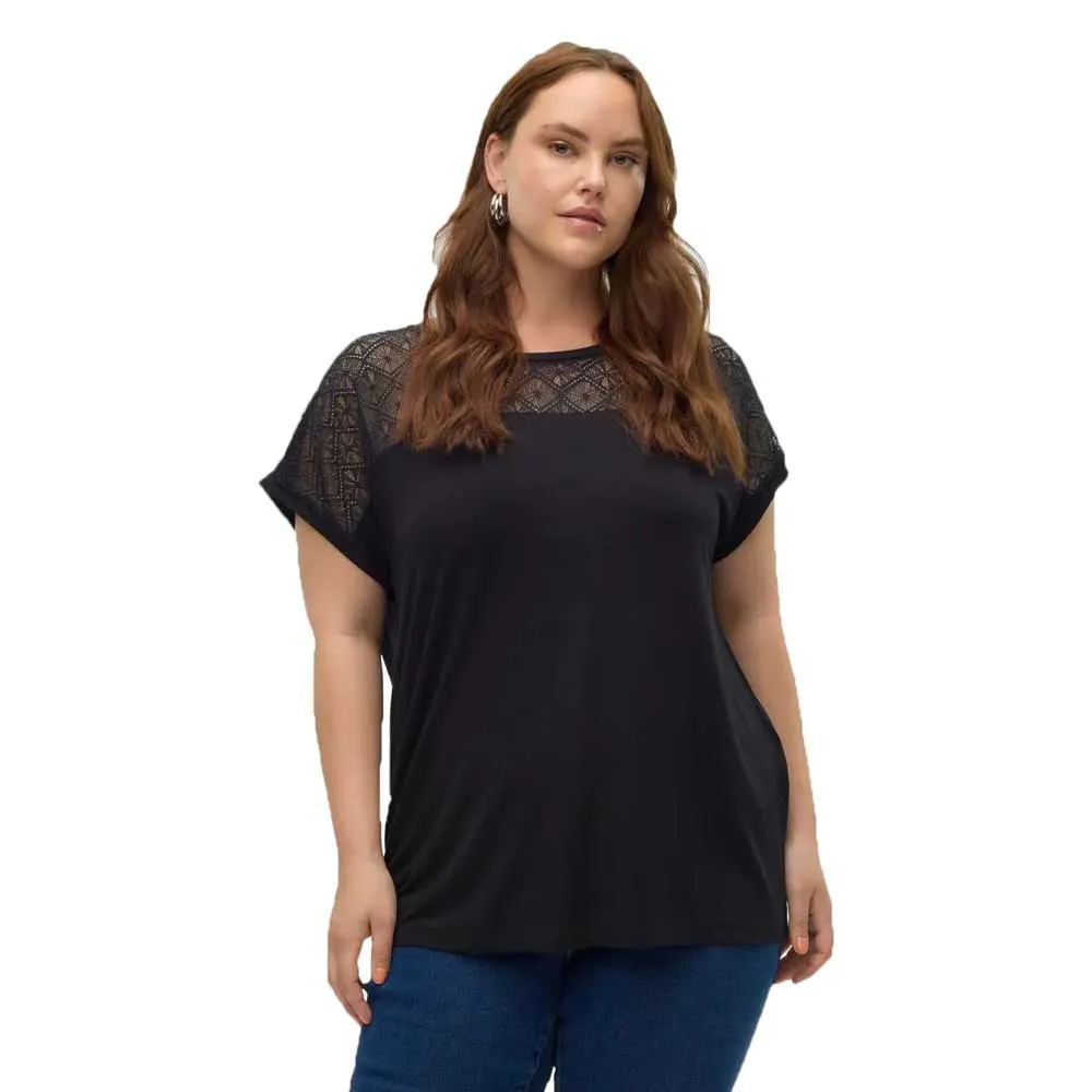 

Футболка с коротким рукавом Vero Moda Curve Canne, черный