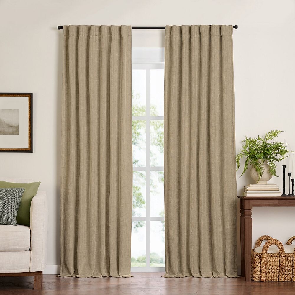 

Elrene Home Fashions Harrow Панель для оконных штор, цвет Linen