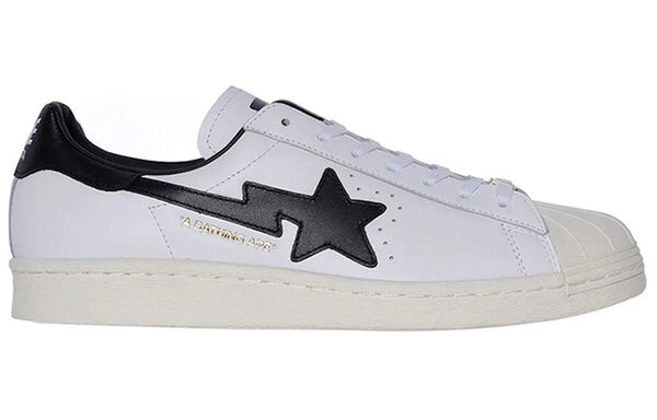 Кроссовки xa bathing ape superstar Adidas, белый — фото 2