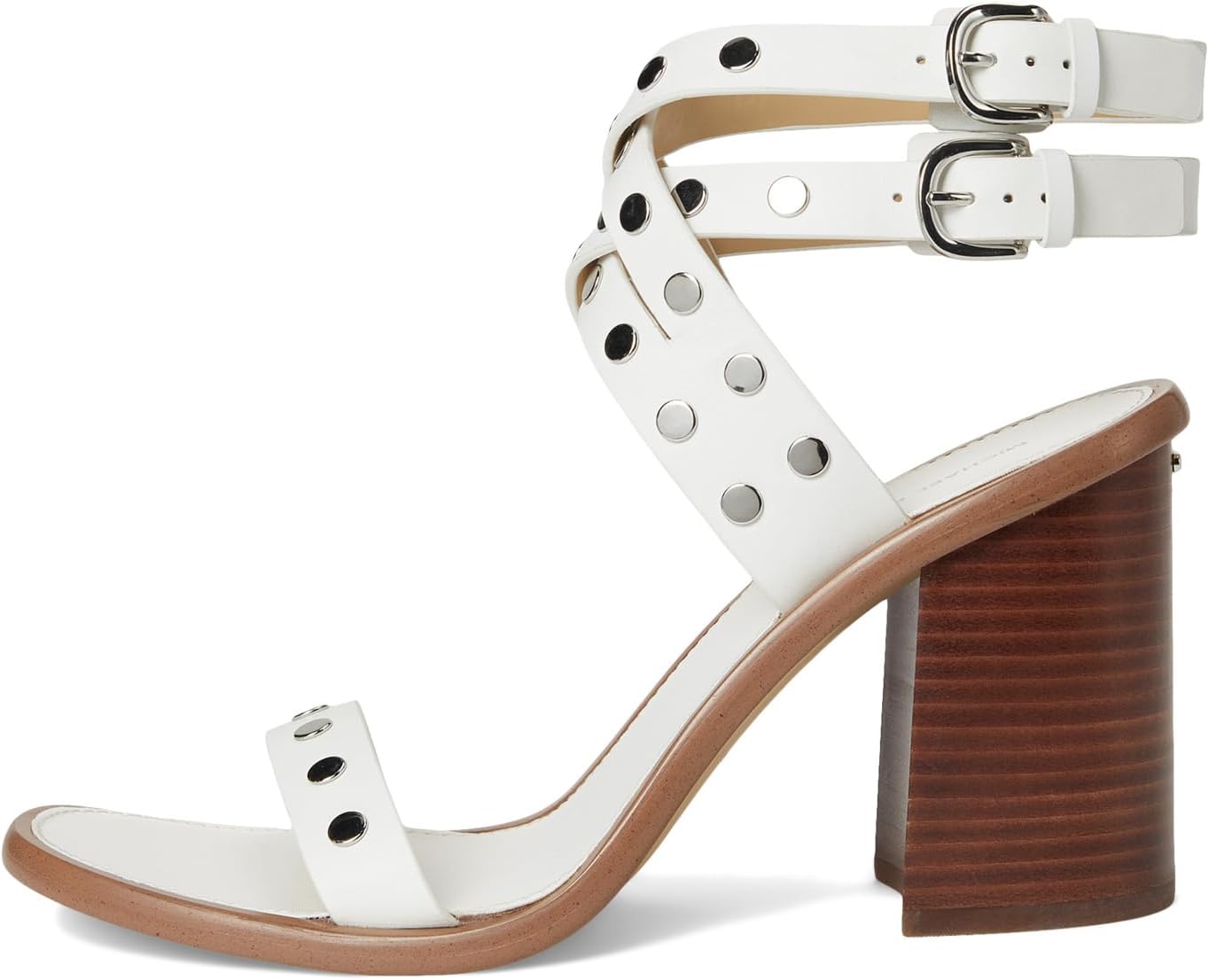 Туфли MICHAEL Michael Kors Irene Heeled Sandal, цвет Optic White — фото 4