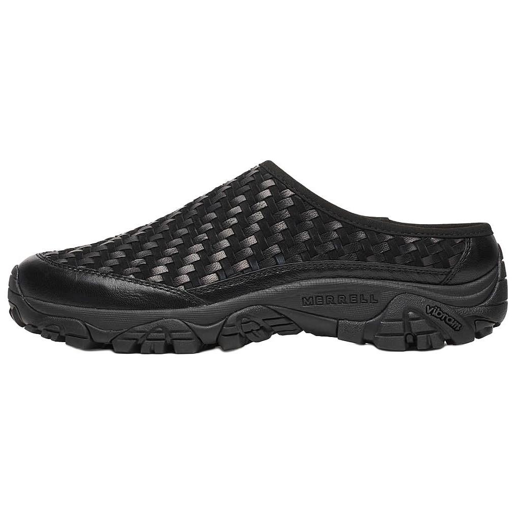 

MERRELL Слайды Moab 2 из кожи, плетеные, 1TRL, черные