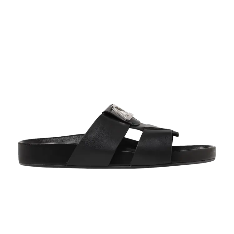 

Шлепанцы Christian Louboutin Dhabubizz Flat Slide 'Black', черный