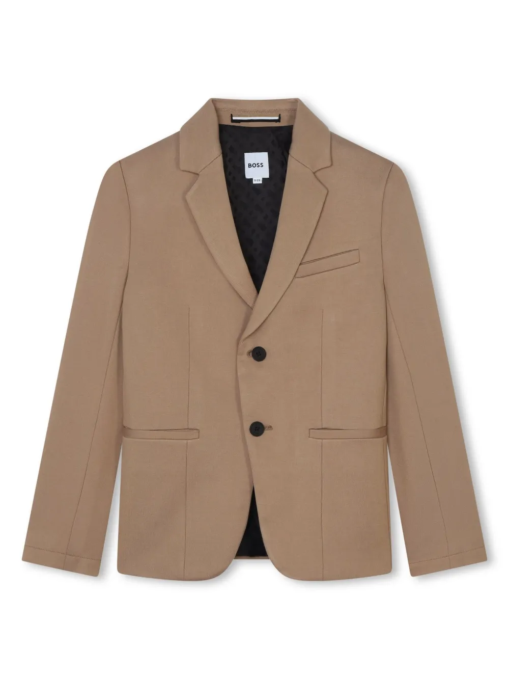 

Однобортный блейзер BOSS Kidswear, нейтральный
