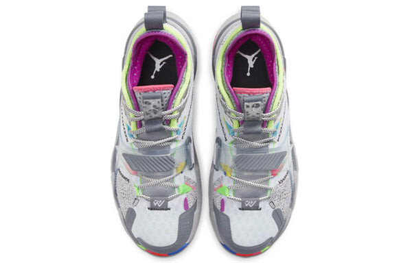 Кроссовки почему не zer0.3 pf Air Jordan, белый — фото 3