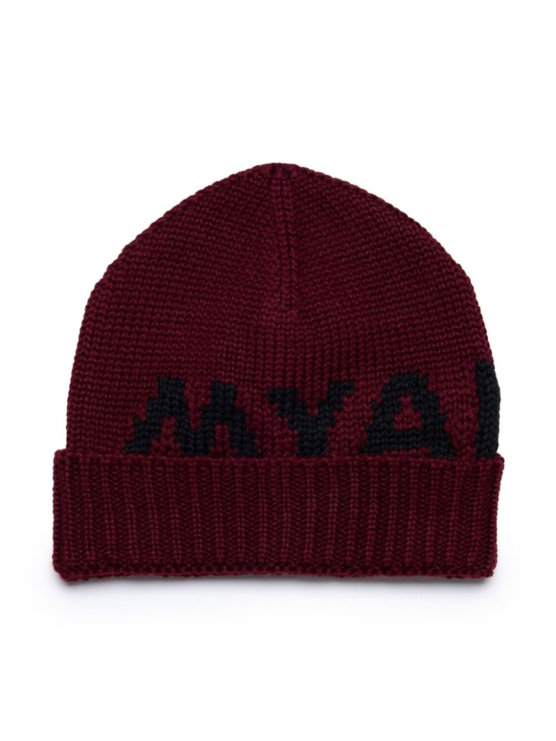

Шапка бини в рубчик с логотипом MYAR KIDS, красный
