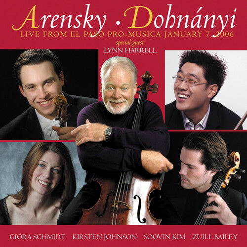 

CD диск Arensky / Dohnanyi / Bailey / Harrell: Live from El Paso Pro-Musica