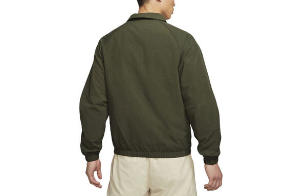 Куртка Nike SB Skateboard Casual Sports Cargo Skateboard Woven Jacket Green, зеленый — фото 2