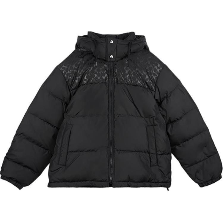 

COACH Пуховик мужской черный, Black